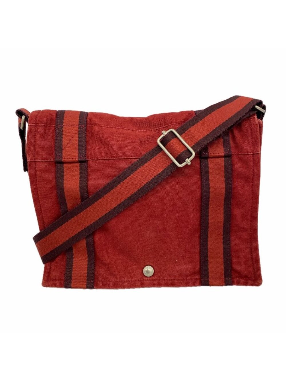 Hermes Shoulder Bag Fourre Tout Besace PM Canvas Bordeaux Silver
